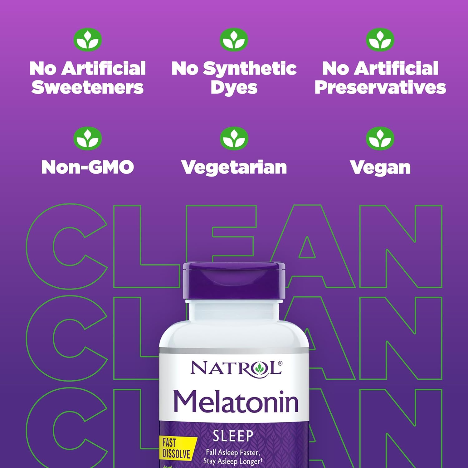 Natrol Melatonin 5mg, Strawberry-Flavored Dietary Supplement for Restf