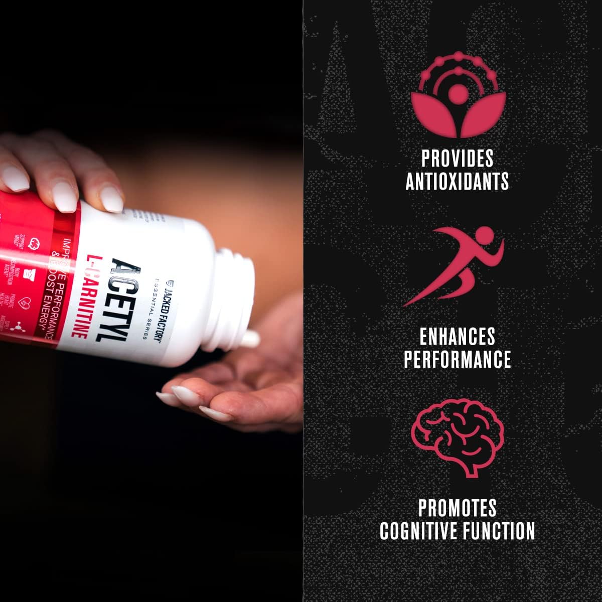 Acetyl L Carnitine 750mg Supplement - Extra Strength L-Carnitine (ALCA