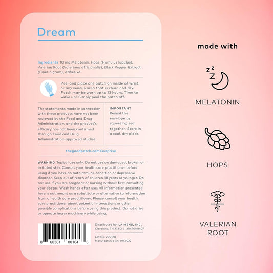 La Mend The Good Patch Plant Powered Sleep Support - Sustained Release