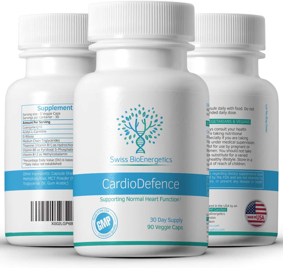  CardioDefence – 90 Capsules – a precise balance of CoQ10, D
