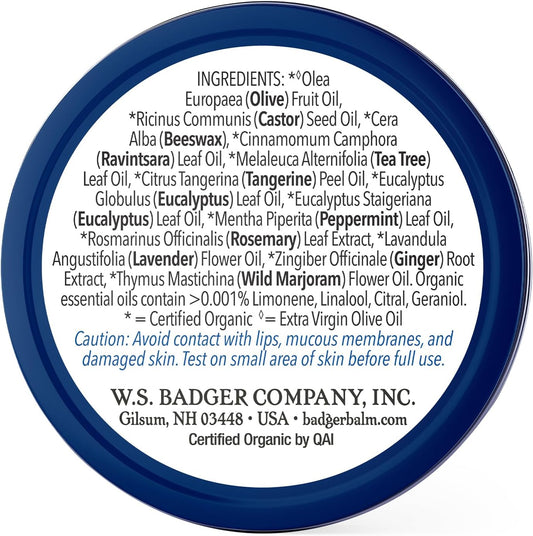 Badger Mini Aromatic Chest Rub Balm

22.7 Grams