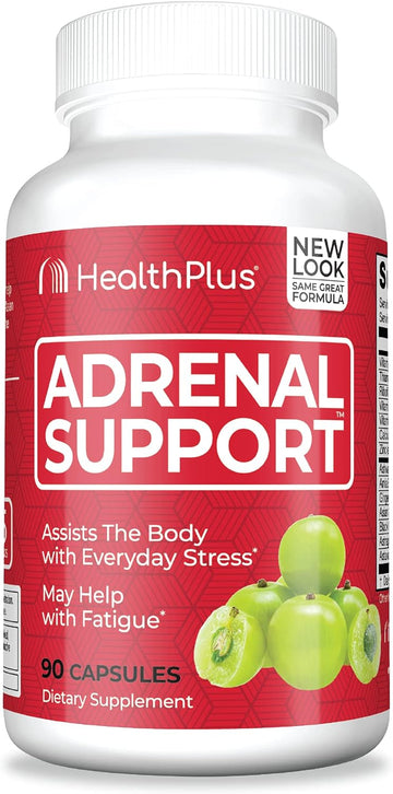 Health Plus Adrenal Cleanse Capsules, 90 Count3.2 Ounces