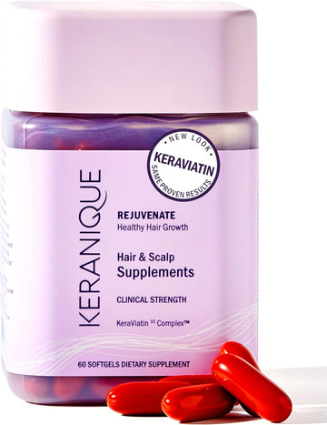 Keranique KeraViatin Hair & Scalp Health Supplement, Clinical Strength