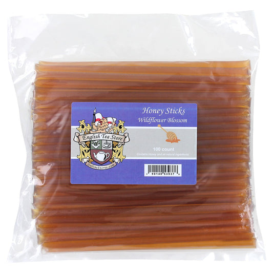 English Tea Store Wildflower Blossom Honey Sticks - 100 coun