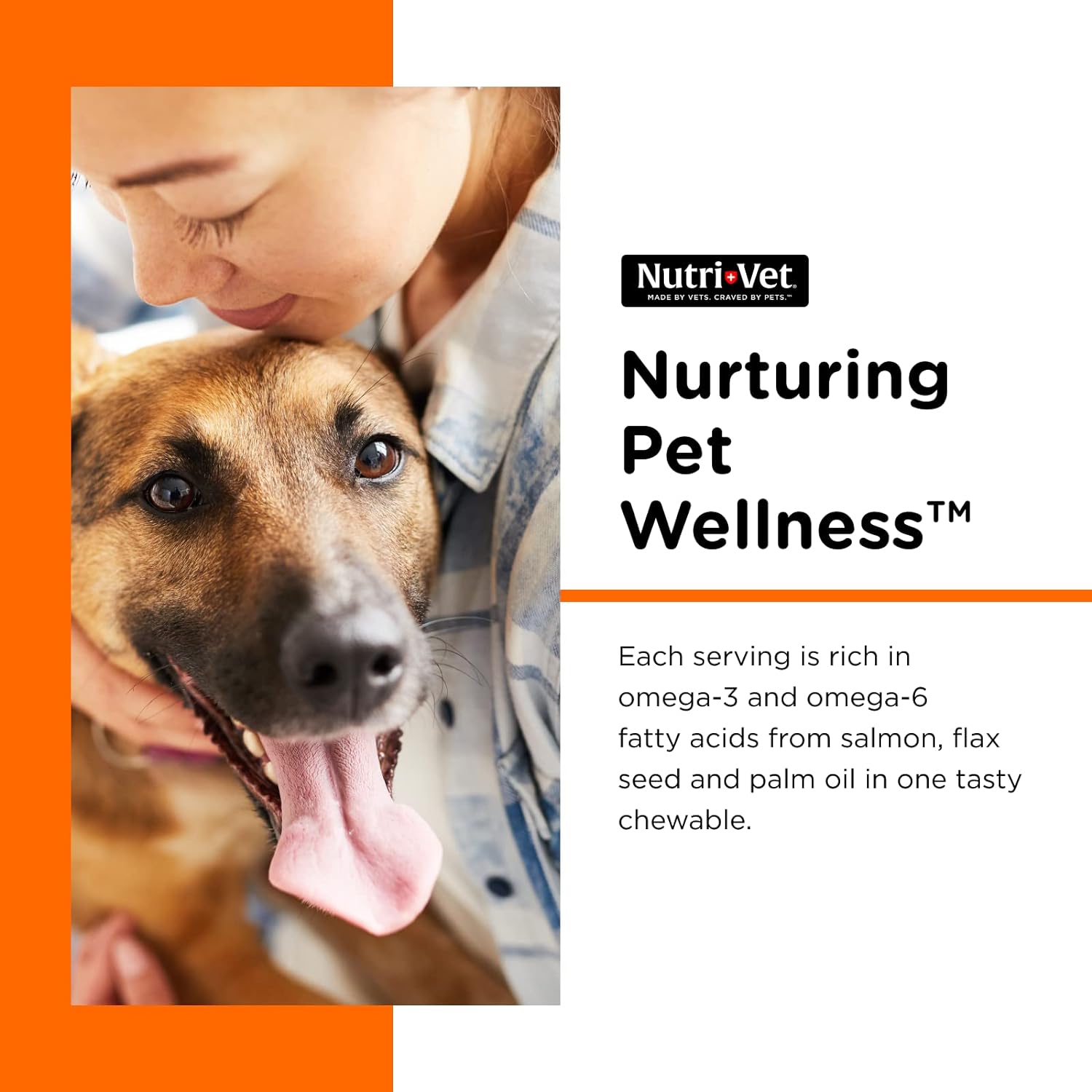 Nutri-Vet Shed Defense Soft Chews for Dogs - Supports Normal