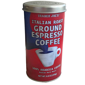Trader Joe’s Italian Roast Ground Espresso Coffee, 100% Arabica Coffee