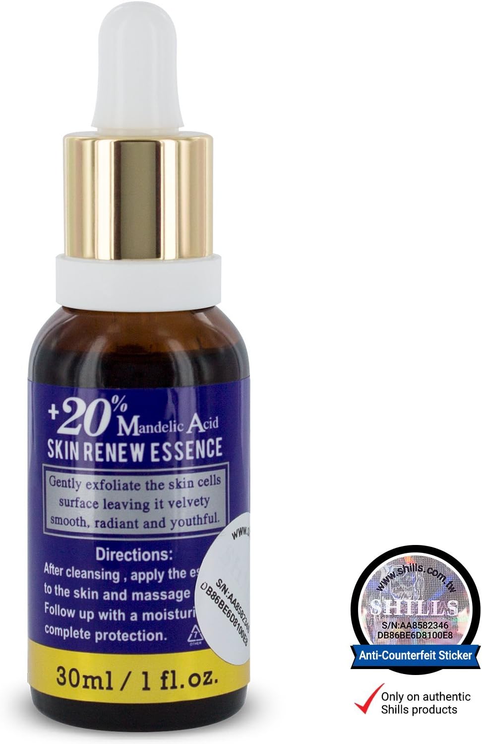Esupli.com SHILLS Mandelic Acid Face Serum- Face Serum. with Vitamin E 