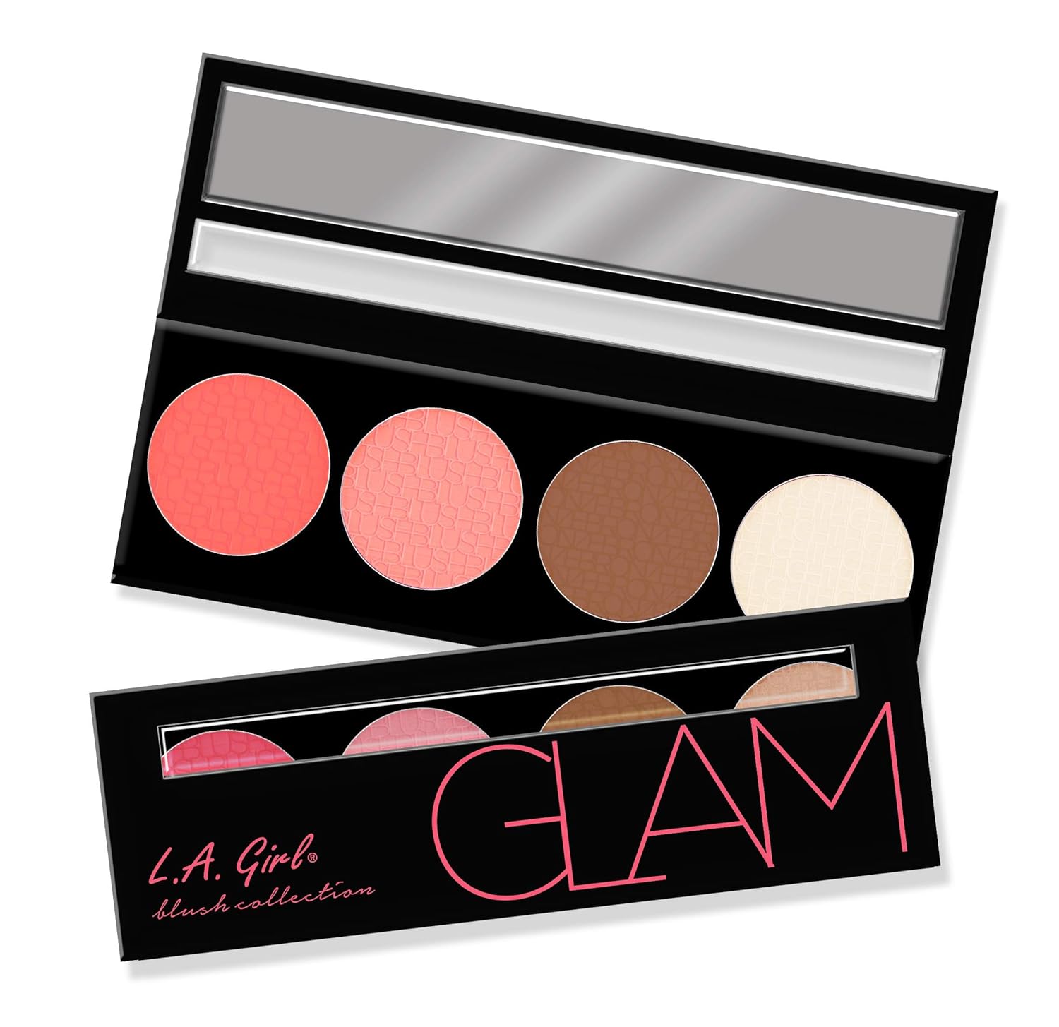 L.A. Girl Beauty Brick Blush Collection, Glam, 1 Count