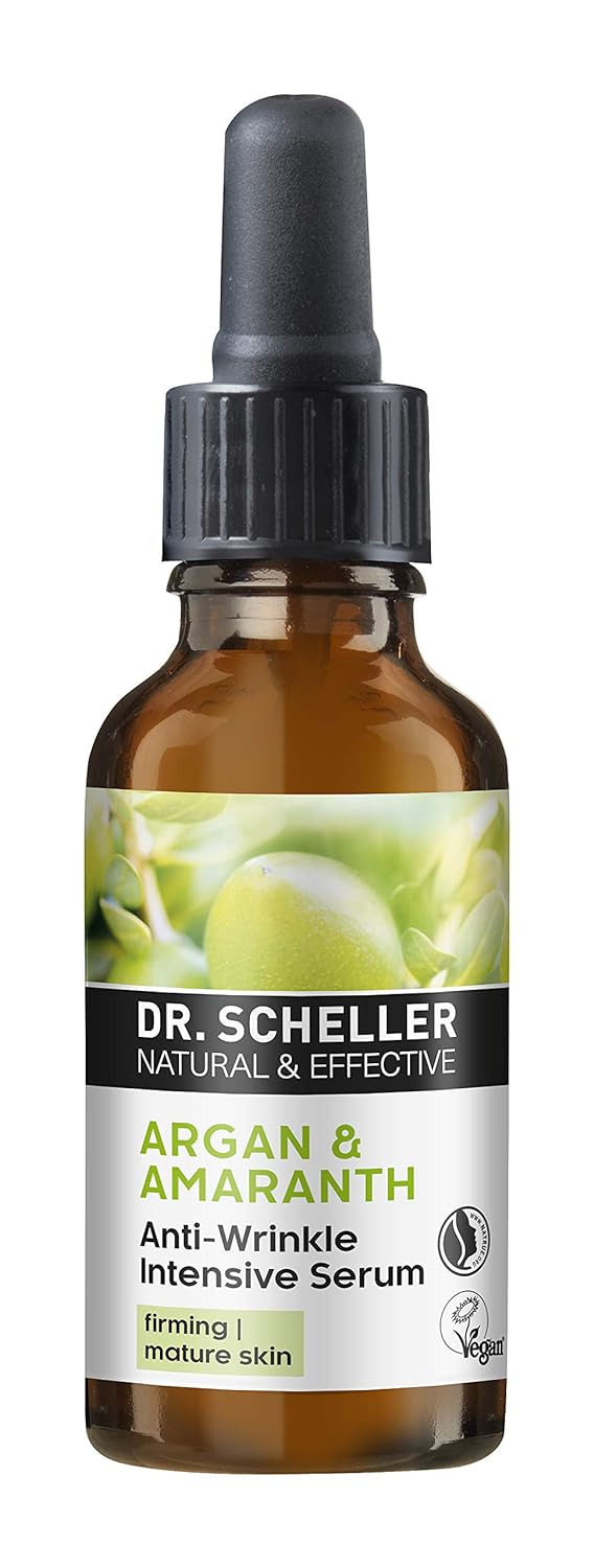 Argan Oil & Amaranth Anti-Wrinkle Intensive Serum for Firming and Demanding Skin Dr. Scheller Skin Care 1  Liquid