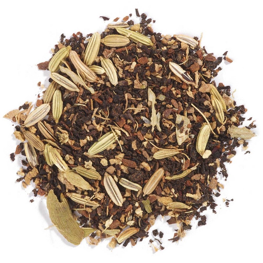 Frontier Co-op Organic Chai Tea, Bulk, Robust Combination of Black Tea & Spices, Great as Hot Tea & Crème Brulee