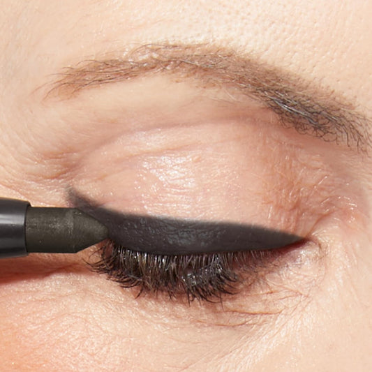 LAURA GELLER NEW YORK Longwear Eyeliner Pencil with Caffeine, Smooth & Blendable Makeup, Soft Black