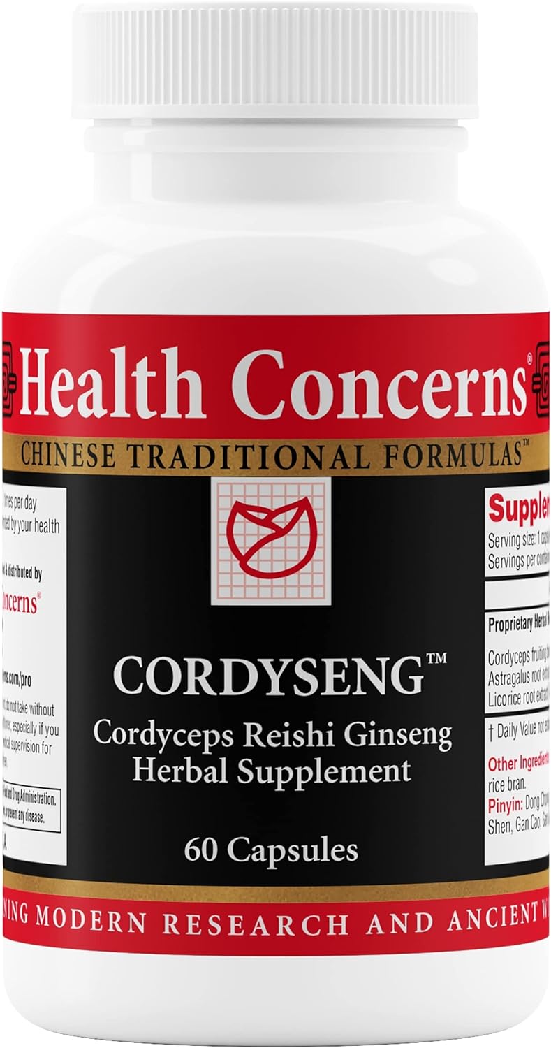 Health Concerns CordySeng - Immune System & Respiratory Supplement - 6