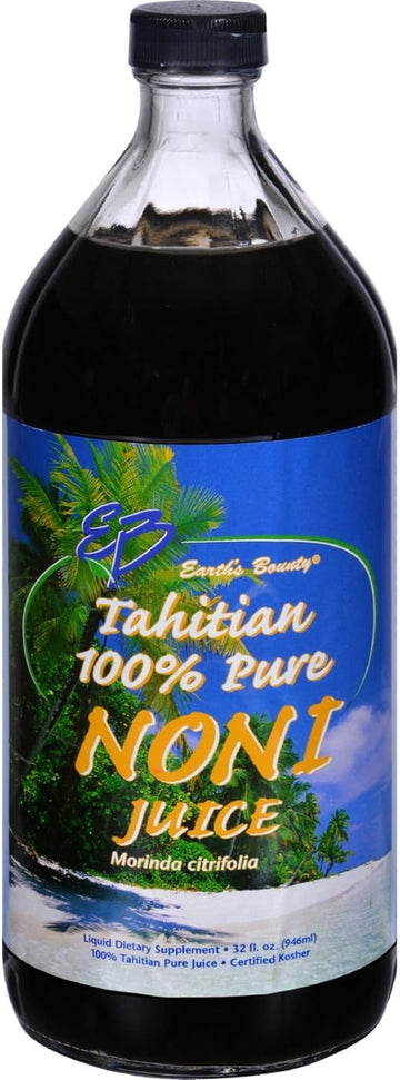 Earths Bounty Tahitian Pure Noni Juice - Certified Kosher - Sugar Free