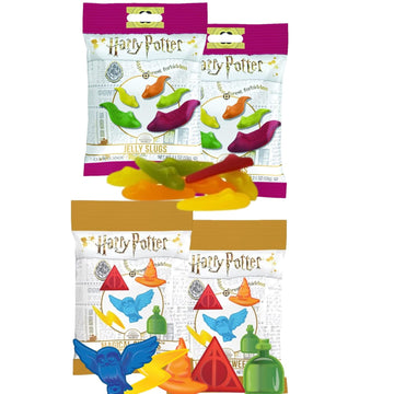 INSPIRED BY HARRY POTTER THEMED CANDY. Harry Potter Jelly Slugs and Magical Sweets Gummy Candy In An Assortment of Fruit