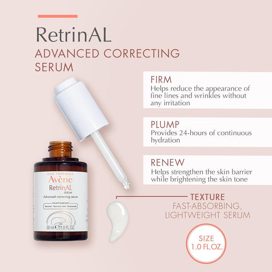 Eau Thermale Avène RetrinAL Advanced Correcting Serum, firm, plump and and renew skin 1 .