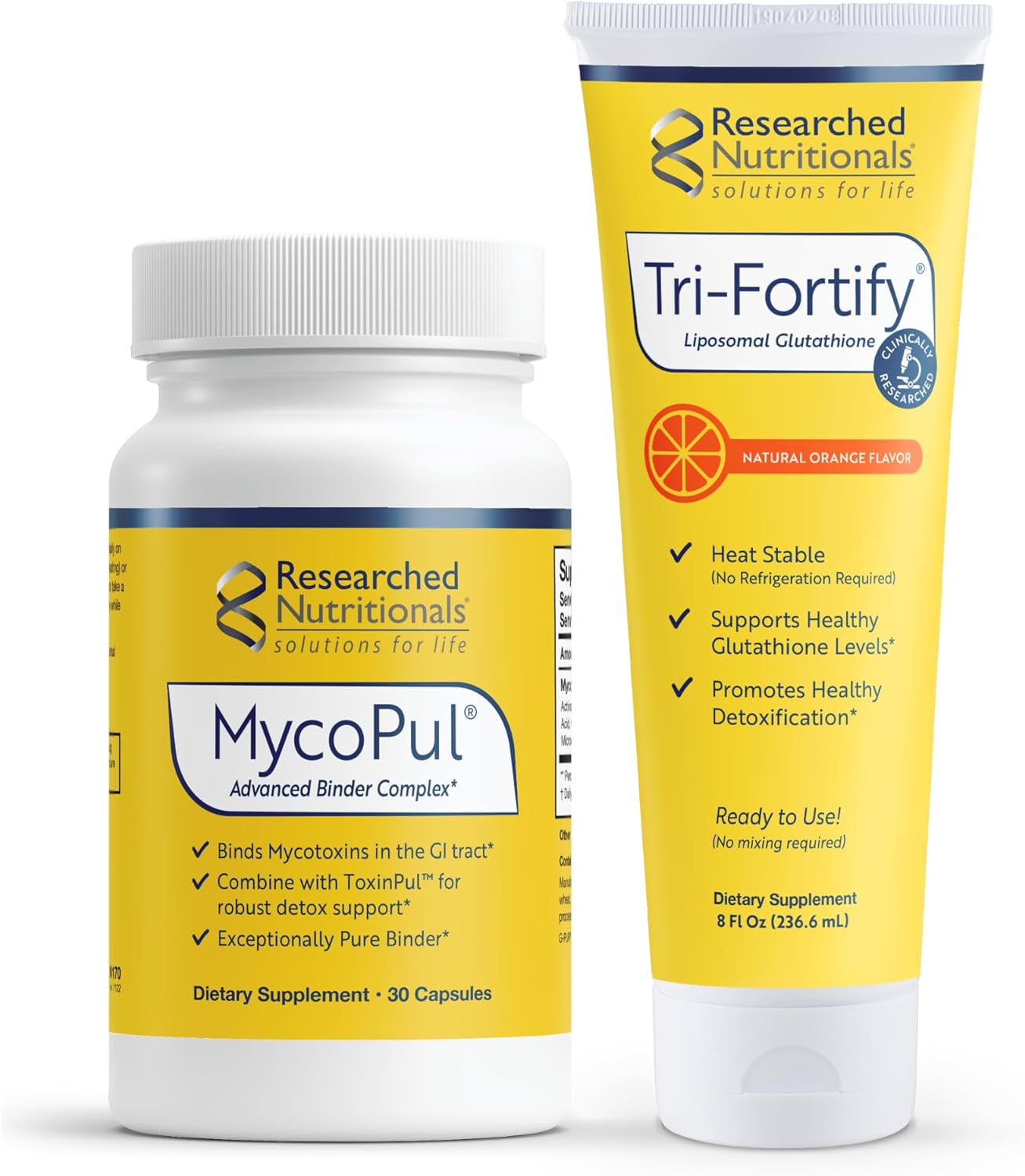 Researched Nutritionals Mold Detox Duo - Mycopul Advanced To