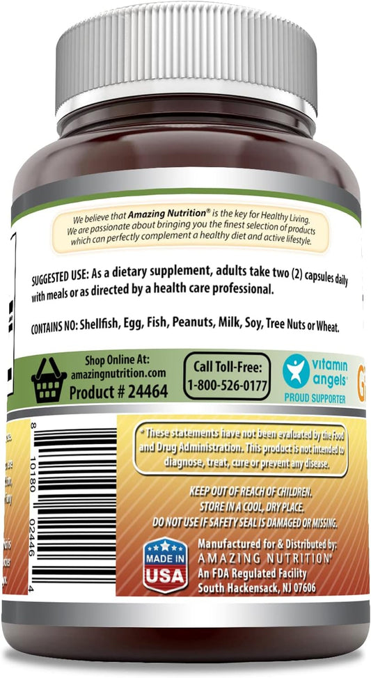 Amazing Formulas Ginseng Complex 1000mg of 4:1 Korean Ginseng Extract,