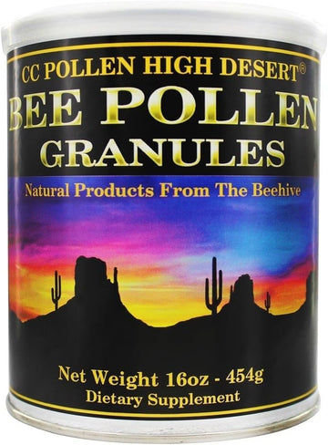 C C Pollen Bee Pollen Granules Packed In A Tin -- 1 Lbs