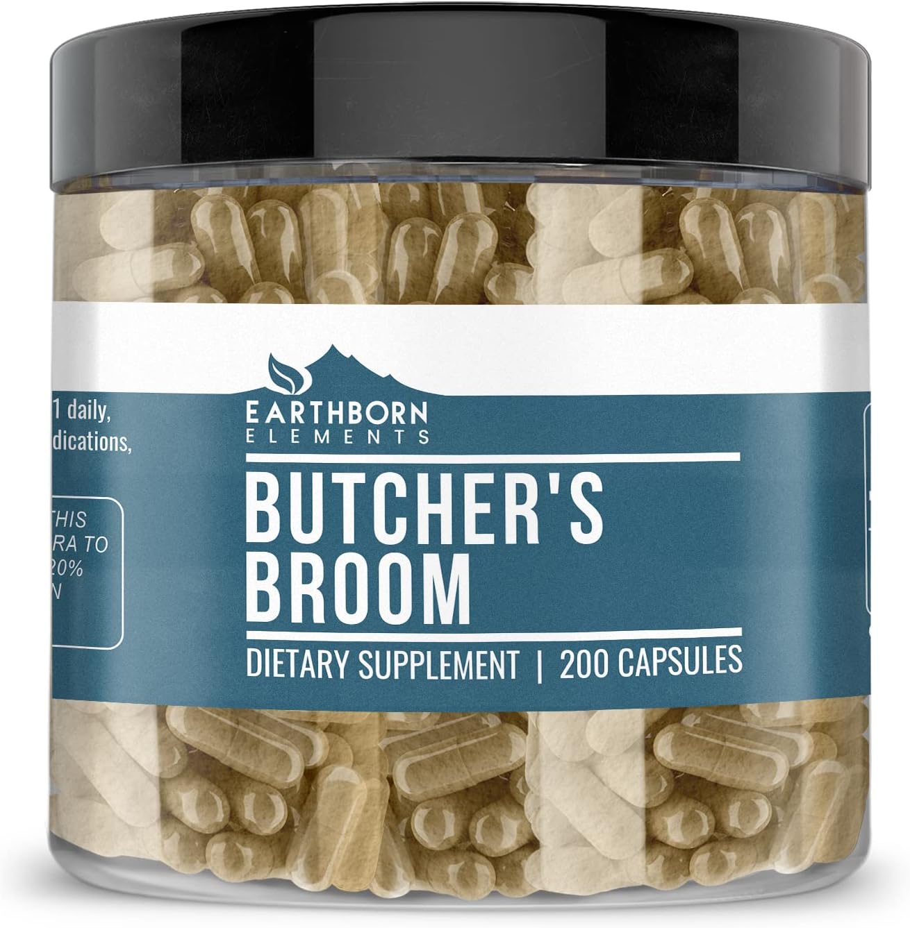 Earthborn Elements Horse Chestnut and Butcher's Broom Bundle, 200 Caps