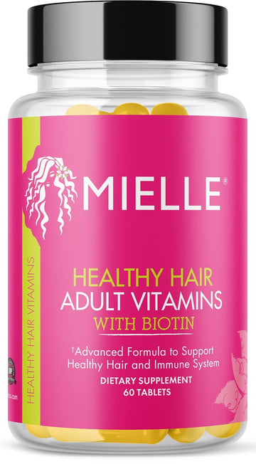 Mielle Organics Adult Healthy Hair Formula Vitamins With Biotin,Capsul