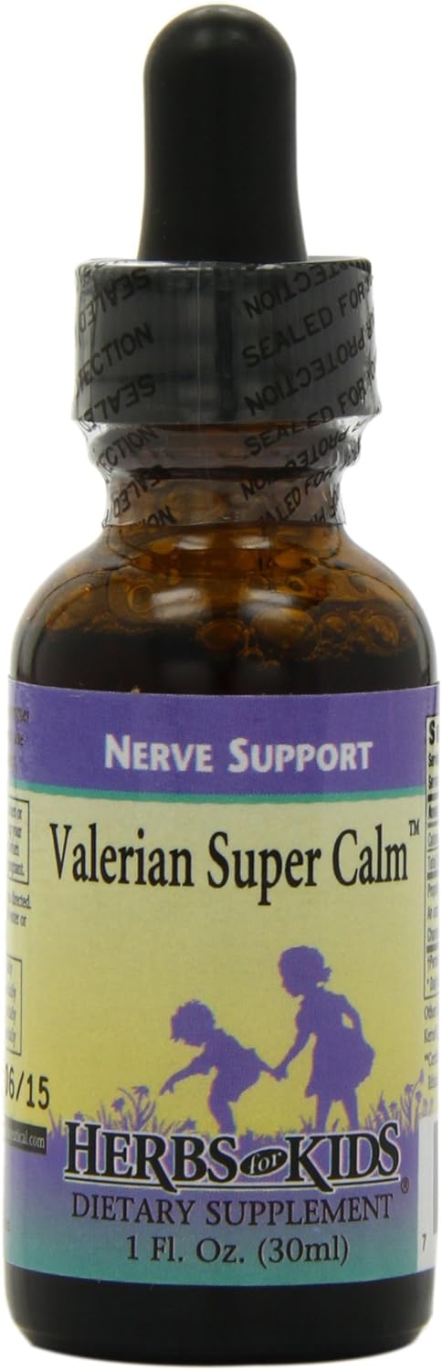 Herbs For Kids Valerian Super Calm (1oz)1 Fl Oz (Pack of 1)