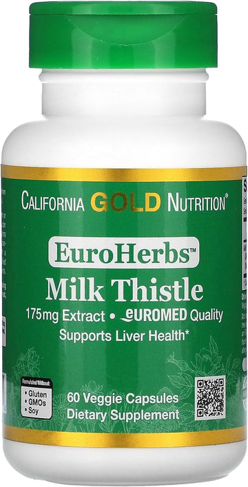 Milk Thistle Extract, Supports Liver Health, Standardized to 80% Silym