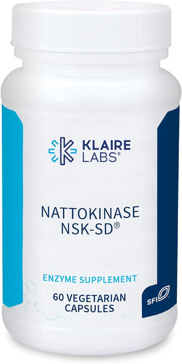 Klaire Labs Nattokinase NSK-SD - Proteolytic Enzyme for Cardiovascular1.13 Ounces