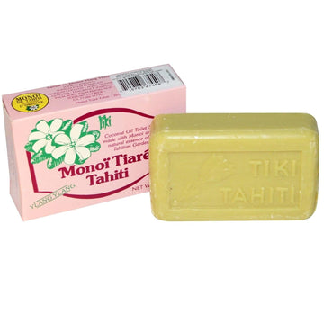 Monoi Tiare Tahiti Ylang Ylang Coconut Oil Toilet Bar Soap - 4.55