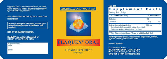 Plaquex Oral 60 Softgels 900mg