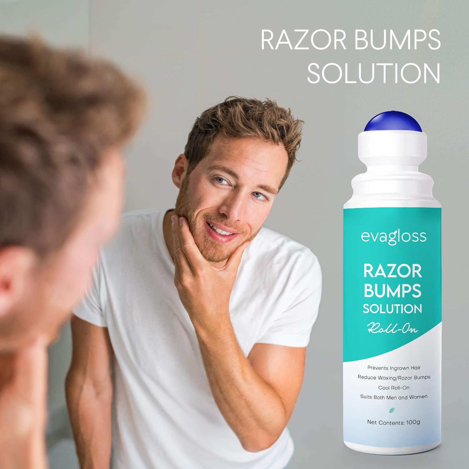 Esupli.com Evagloss Razor Bumps Solution- After Shave Repair Serum for 