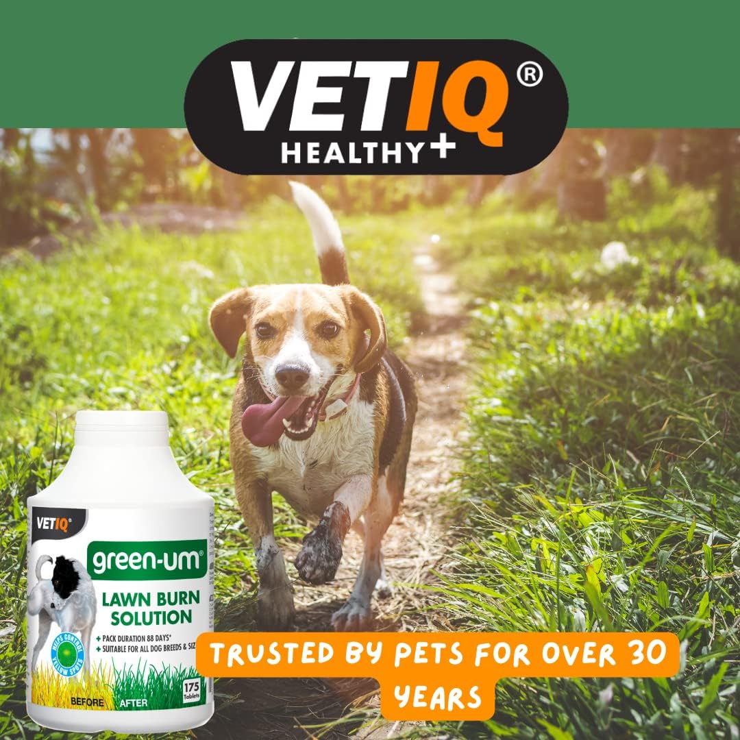 VetIQ Green-Um Dog Urine Neutraliser, 100 Tablets, Urine Neu