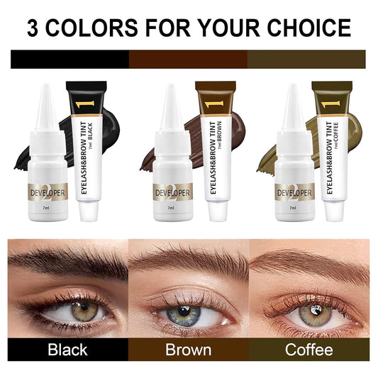 Eyebrow-Tinting-Kit Brow-Tinting-Kit-Professional Eyebrow-and-eyelash-Color-Kit