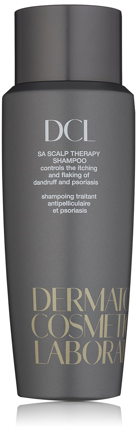 DERMATOLOGIC COSMETIC LABORATORIES DCL Skincare Sa Scalp Therapy Shampoo with Salicylic Acid for itching and aking dandruff control, psoriasis of the scalp and seborrheic dermatitis, 10.1