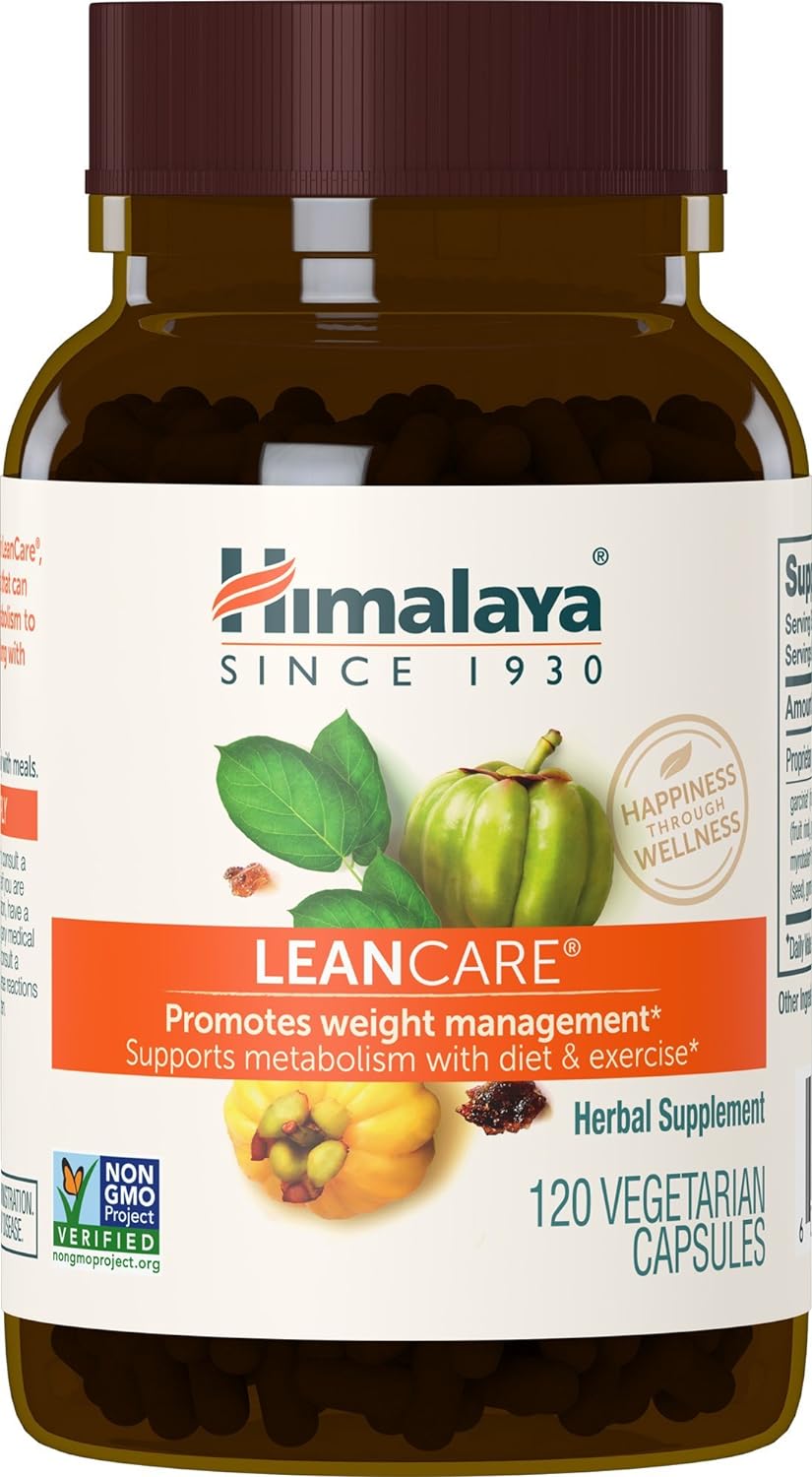 Himalaya LeanCare with Garcinia Cambogia for Weight Management, 600 mg