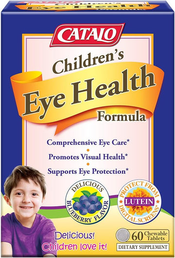 CATALO Children's Eye Health Formula - Vision Support with European Bi