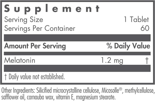 Nutricology Slow Motion Melatonin 60 Tablets