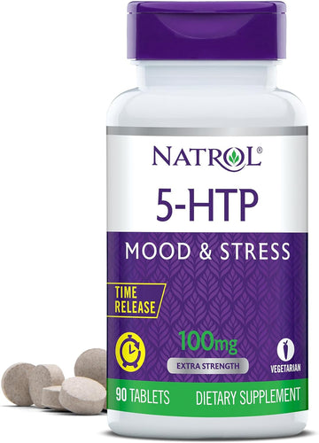 Natrol 5-HTP 100mg, Dietary Supplement Helps Support a Balanced Mood,