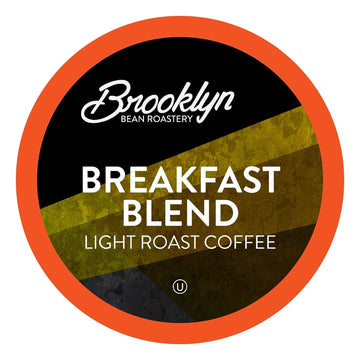 Brooklyn Beans Breakfast Blend Single-Cup coffee for Keurig K-Cup Brewers, 40 Count