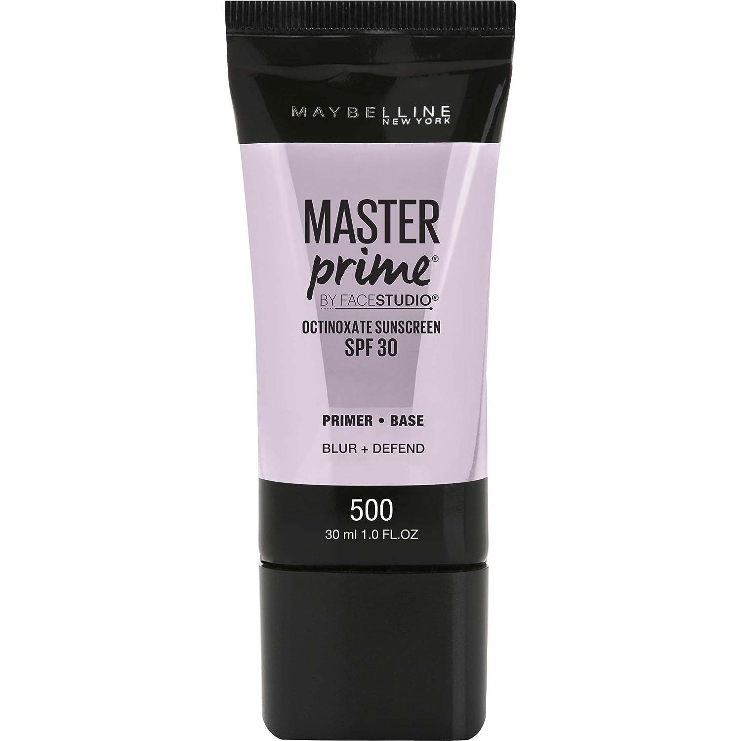 Maybelline New York Facestudio Master Prime Primer Makeup, Blur+ Defend, 1 .