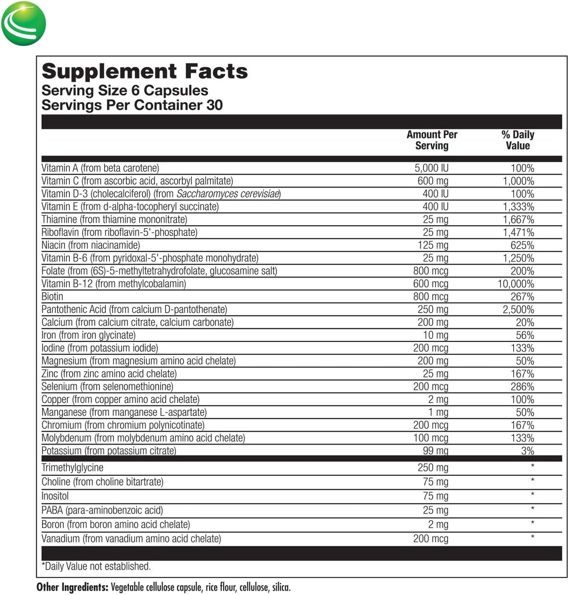 Nutra BioGenesis - UltraGenesis - Comprehensive Bioavailable Hypoaller