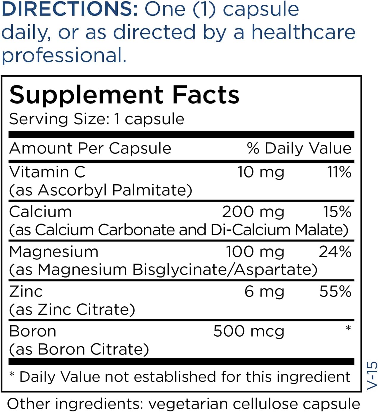 Metabolic Maintenance Cal Mag Zinc Complex - Higher Absorption for Bon