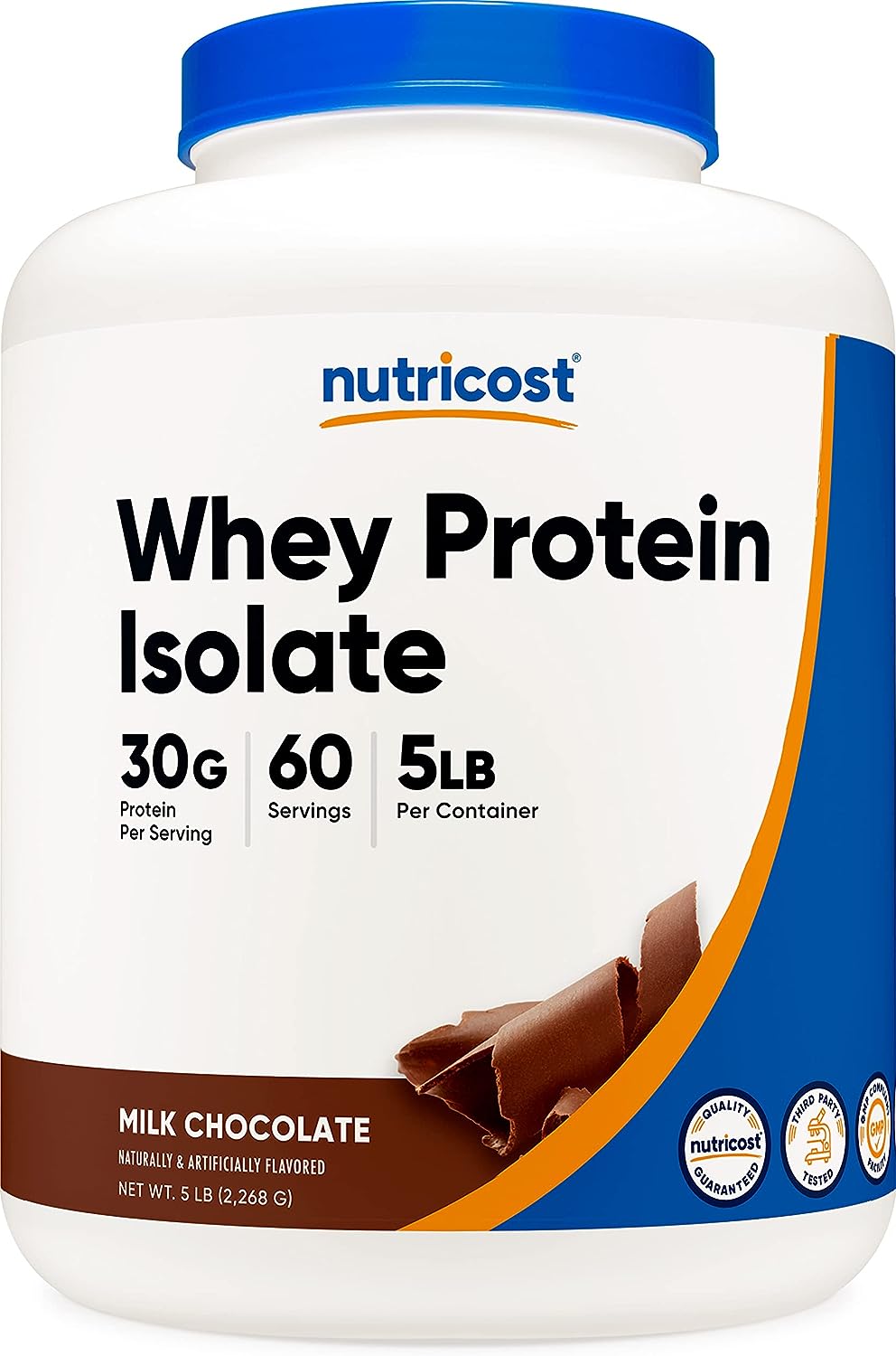 Nutricost Whey Protein Isolate Powder (Milk Chocolate) 5S
