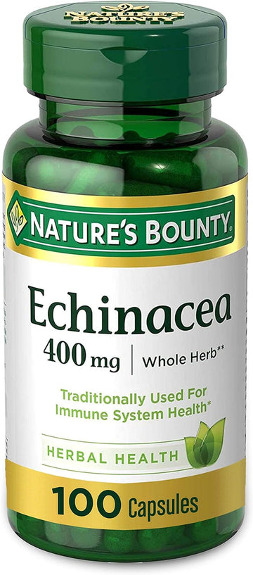 Nature'S Bounty Echinacea, Herbal Supplement, Supports Immune Health,
