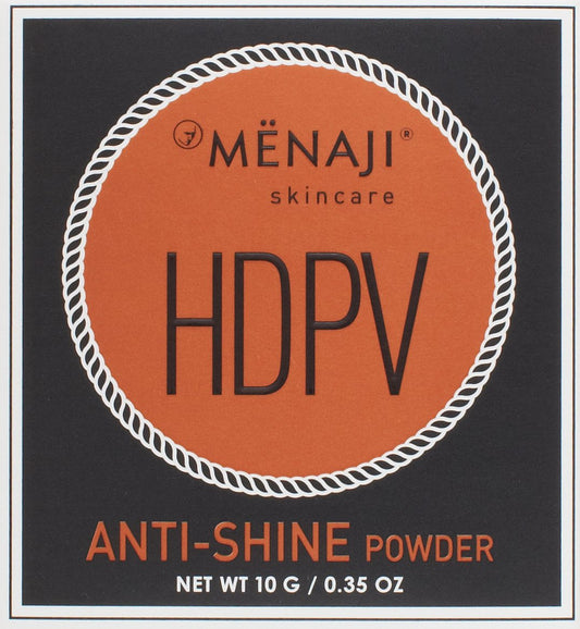 Menaji HDPV Anti-Shine Powder | Anti-Shine Face Make-Up for Men | High-Definition Face Powder | Skin-Friendly Face Powder for Men | All-Occasion Face Powder | Contains Vitamin C & E