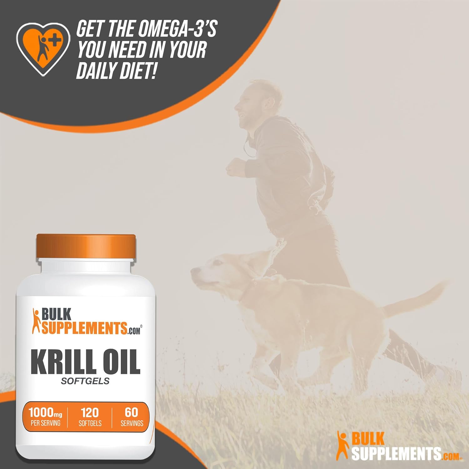  BULKSUPPLEMENTS.COM Krill Oil 1000mg Softgels - Krill Oil S