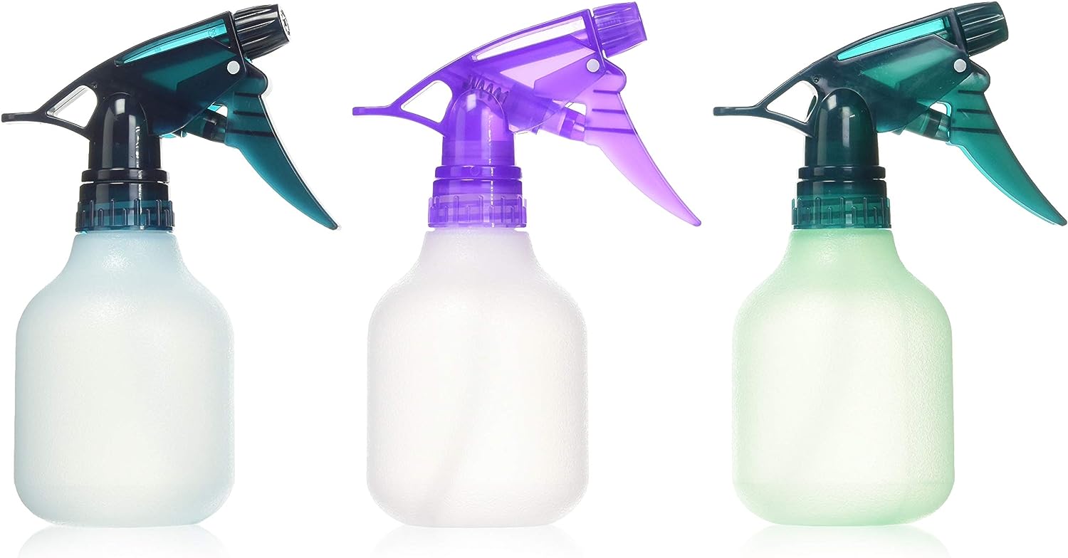 Tolco Empty Spray Bottle 8 . Frosted Assorted Colors (Pack of 3)