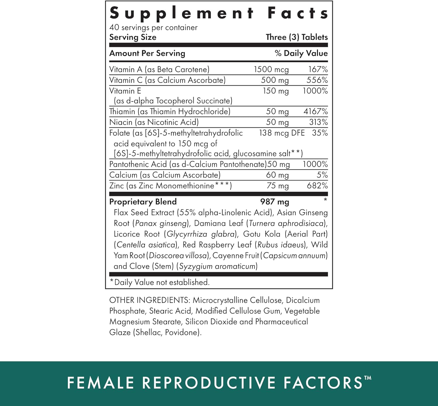 MICHAEL'S Health Naturopathic Programs Female Reproductive Factors - 1