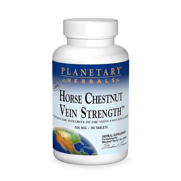 Planetary Herbals Horse Chestnut Vein Strength 705mg, Supports The Int
