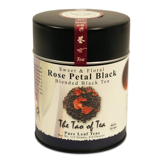 The Tao of Tea, Rose Petal Black Tea, Loose Leaf, Tins (Pack of 2)