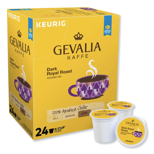 Gevalia Kaffee Coffee Keurig K-Cups, Dark Roast, 24 Count